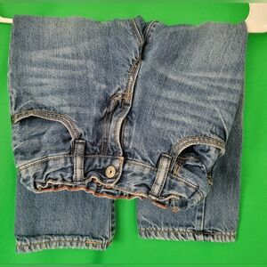 Blue Denim Jeans Jersey Lined Boys Gap Size 4 Years Adjustable Waist 4yrs 4t